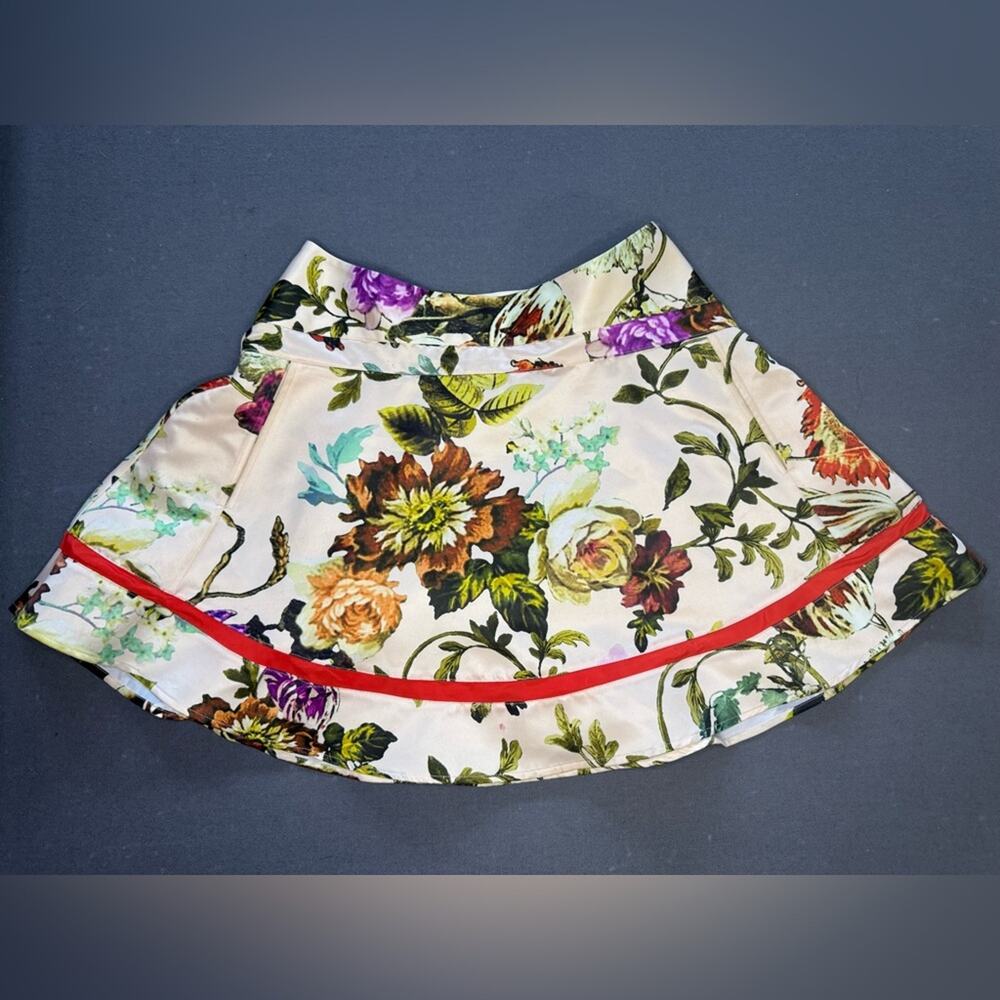 Ted Baker Multicolor Floral Skirt | Size 3 (fits like US 8)